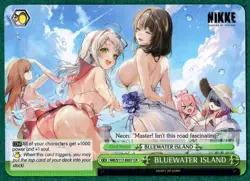 Bluewater Island - Nikke NIK/S117-E057 CR - Weiss Schwarz TCG Card - Image 1