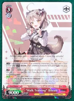 "Walk Training" Biscuit - GoV: Nikke NIK/S117-E066 R - Weiss Schwarz TCG Card - Image 1