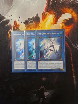 Yuki-Onna the Ice Mayakashi - YuGiOh - Secret Rare - HISU - Mint Card! - Image 1