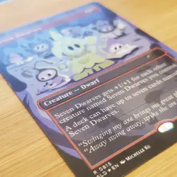 1x Seven Dwarves - 0815, Secret Lair Drop Rare Bonus Card, Magic MTG NM - Image 2