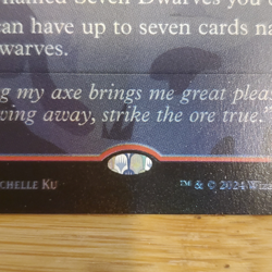 1x Seven Dwarves - 0815, Secret Lair Drop Rare Bonus Card, Magic MTG NM - Image 3