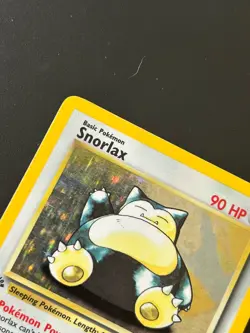 Pokemon Snorlax Holo Rare TCG Card 11/64 Jungle 1st Edition 90 HP Basic - Image 2