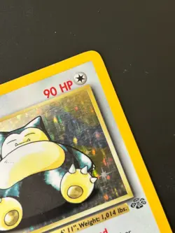 Pokemon Snorlax Holo Rare TCG Card 11/64 Jungle 1st Edition 90 HP Basic - Image 3