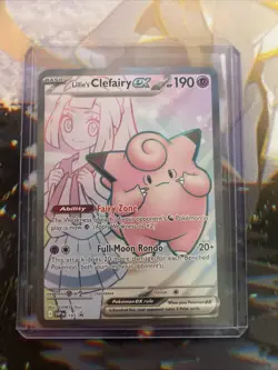 Lillie's Clefairy ex 195 Sv: Scarlet & Violet Promo Cards Holo - Image 1