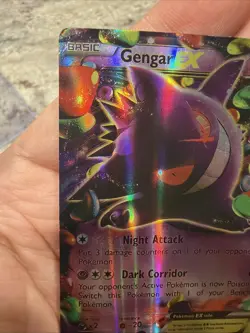 Pokemon TCG 2014 Gengar EX Holo Rare Card 34/119 Phantom Forces - Image 4
