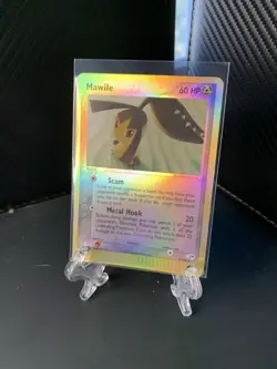 Pokemon Mawile 9/100 Sandstorm Reverse Holo Rare Card 2003 English TCG - Image 1