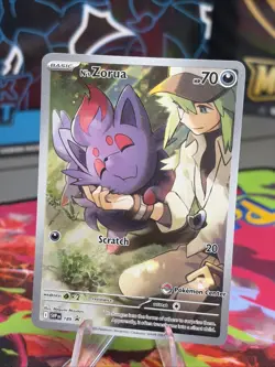 N's Zorua - 189 (Pokemon Center Exclusive) 189 Sv: Scarlet & Violet Promo Cards - Image 3