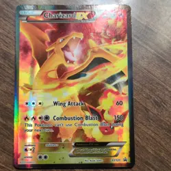 Pokemon Charizard EX XY Promo Holo Card XY121 Basic HP180 2016 English - Image 1