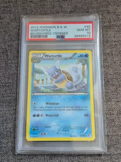 30/149 Wartortle Boundaries Crossed Pokemon Card PSA 10 - Image 1