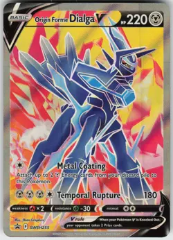 UR - 02 Holo Origin Forme Dialga V SWSH255 Promo SWSH: Sword & Shield Promo Card - Image 1
