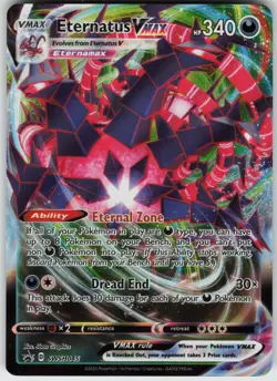 UR - 02 Holo Eternatus VMAX SWSH045 Promo SWSH: Sword & Shield Promo Cards - Image 1