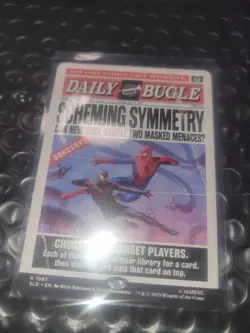 Spider-Man Secret Lair MTG Daily Bugle Scheming Symmetry - Image 3