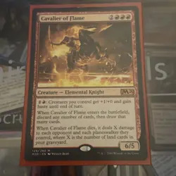 Cavalier of Flame Core Set 2020 Regular LP-MP - Image 1