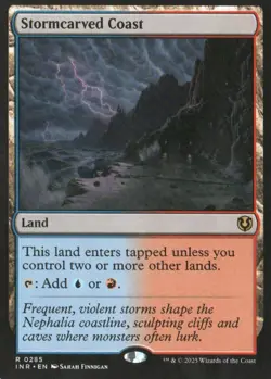 MTG INNISTRAD REMASTERED STORMCARVED COAST RARE - Image 1