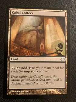 MTG - 1x Cabal Coffers x1 - Planechase - NM/LP - Image 1