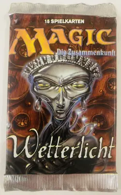 MTG Wetterlicht Booster Pack Sealed extremely rare (German) Magic The Gathering - Image 1