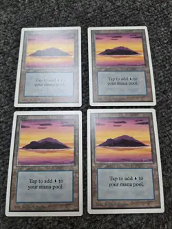 MTG Unlimited Island (A) Magic the Gathering Near Mint Condition - Image 3