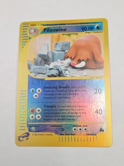 Pokemon TCG Piloswine 24/144 Skyridge Reverse Holo NM - Image 1