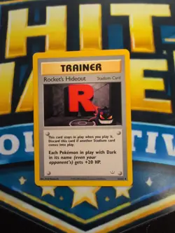 Pokemon Neo Revelation Unlimited Regular Finish Rocket's Hideout 63/64 - Image 1