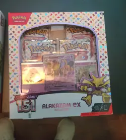 Pokemon TCG: Scarlet & Violet-151 Alakazam ex Collection Booster Box 820650855269 - Image 1