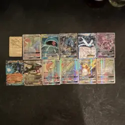 Pokemon GX EX Lot Charizard GX, Lucario EX, Rayquaza EX, Magikarp & Wailord - Image 1