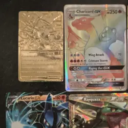 Pokemon GX EX Lot Charizard GX, Lucario EX, Rayquaza EX, Magikarp & Wailord - Image 2