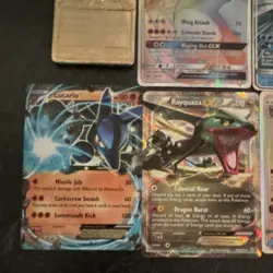 Pokemon GX EX Lot Charizard GX, Lucario EX, Rayquaza EX, Magikarp & Wailord - Image 5