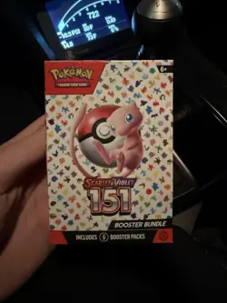 Pokemon Scarlet Violet 151 Booster Bundle 6-Pack, Factory-Sealed - Image 1