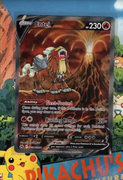 Pokemon TCG Entei V GG36 Crown Zenith NM/M - Image 1