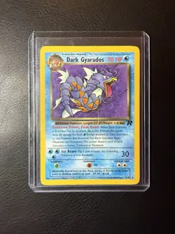 2000 Pokemon - Dark Gyarados #25/82 - Team Rocket Unlimited - Rare - LP - Image 2