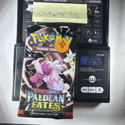 22.42g Paldean Fates Booster Pack Pokemon TCG New Sealed - Image 1