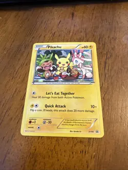 Pokemon Pikachu TCG 2016 XY95 Promos PR Excellent - Image 1