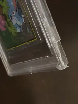 Venusaur PSA 8 Prism Merlin Pokemon 2 Sticker 2000 Mint (Slab Damaged) - Image 4