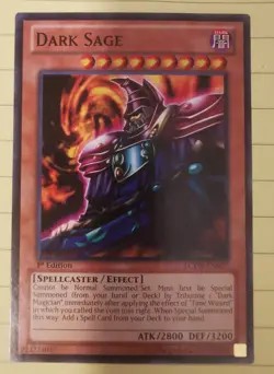 Yugioh - Dark Sage - LCYW-EN027 - LP - Common - 1st Edition - Image 1
