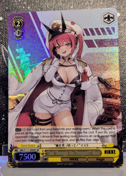 Weiss Schwarz Nikke S117-E009S SR "Sail Through the Tempest!" Mast FOIL ENG - Image 1