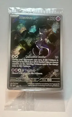 Mewtwo 052 Sv: Scarlet & Violet Promo Cards Holo SEALED - Image 1