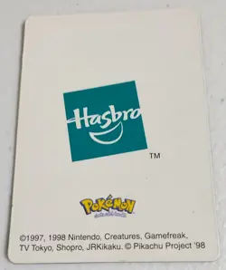 Rare Pokemon Mewtwo 1998 Nintendo Gamefreak Hasbro 3D Lenticular Promo Card - Image 3
