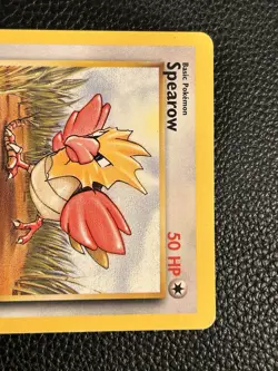Pokemon TCG Jungle Spearow Card 62/64 Regular Common 1st Edition MP - Image 2