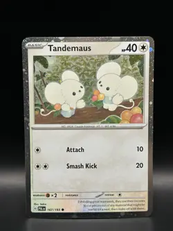 Cosmo Holo Tandemaus 167/193 - Pokemon Paldea Evolved Card - NM - Image 1