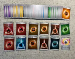 150x Pokemon Card Energy Bulk Lot - W/ Holos, Cosmo Holos, & Special Energy - Image 1