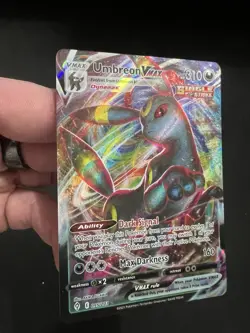 Pokemon TCG Umbreon VMAX Card Holo Single Strike Evolving Skies Mint - Image 4