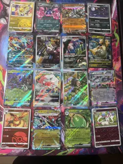Pokemon 16 Card Lot nm V Max Mega Amazing Ex HOLO Rare Hits Only S1 - Image 1