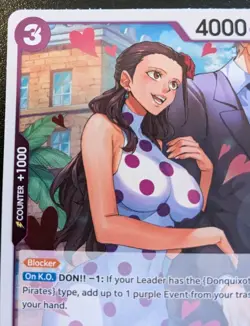 Violet OP10-062 R Foil Rare Royal Blood One Piece Card Game - Image 2