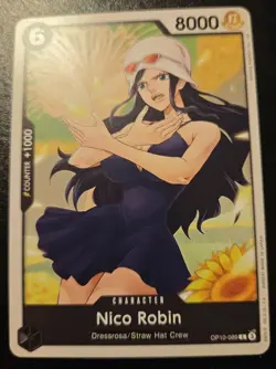 Nico Robin OP10-089 Common Royal Blood One Piece Card Game - Image 1