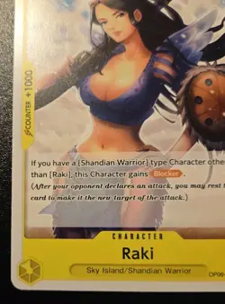 Raki OP06-113 Common Wings Of The Captain One Piece Card Game - Image 4