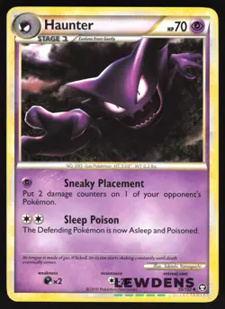 Haunter - 35/102 - Uncommon - Triumphant - Pokemon Card - 1 - Image 1