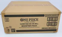 One Piece Card Game OP-13 Carrying On His Will Booster Box Case SEALED English - Image 1
