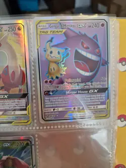 Pokemon TAG TEAM GX Card Bundle (5) – Gengar Latias Celebi – PRXY Fan Display - Image 4