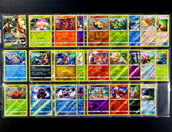 2017 Pokemon SUN & MOON BASE SET Near Complete HOLO Rare REVERSE FOIL Cards NM+ - Image 1