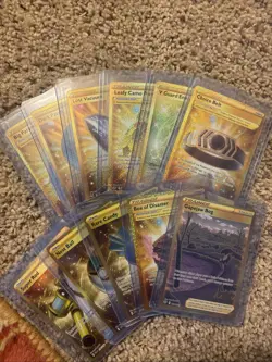 Pokemon Gold Card Lot (11) See Picture And Description For Card List - Image 1
